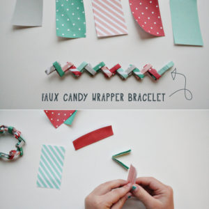 throwback candy wrapper bracelet diwy-candy-wrapper-bracelet-rae-ann-kelly-4