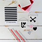 a heart day craft + printable with the effortless chic