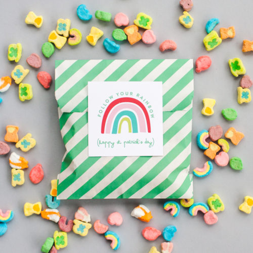 St Patrick S Day Goodie Bags Printable Rae Ann Kelly