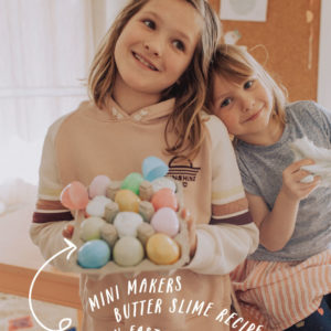 MINI MAKERS: NON-STICKY SLIME RECIPE (FOR EASTER!) diy-non-sticky-slime-recipe-in-easter-eggs-1