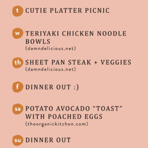 WEEKLY MEAL PLAN, APRIL WK 2 0402-meal-plan-stories-2-3
