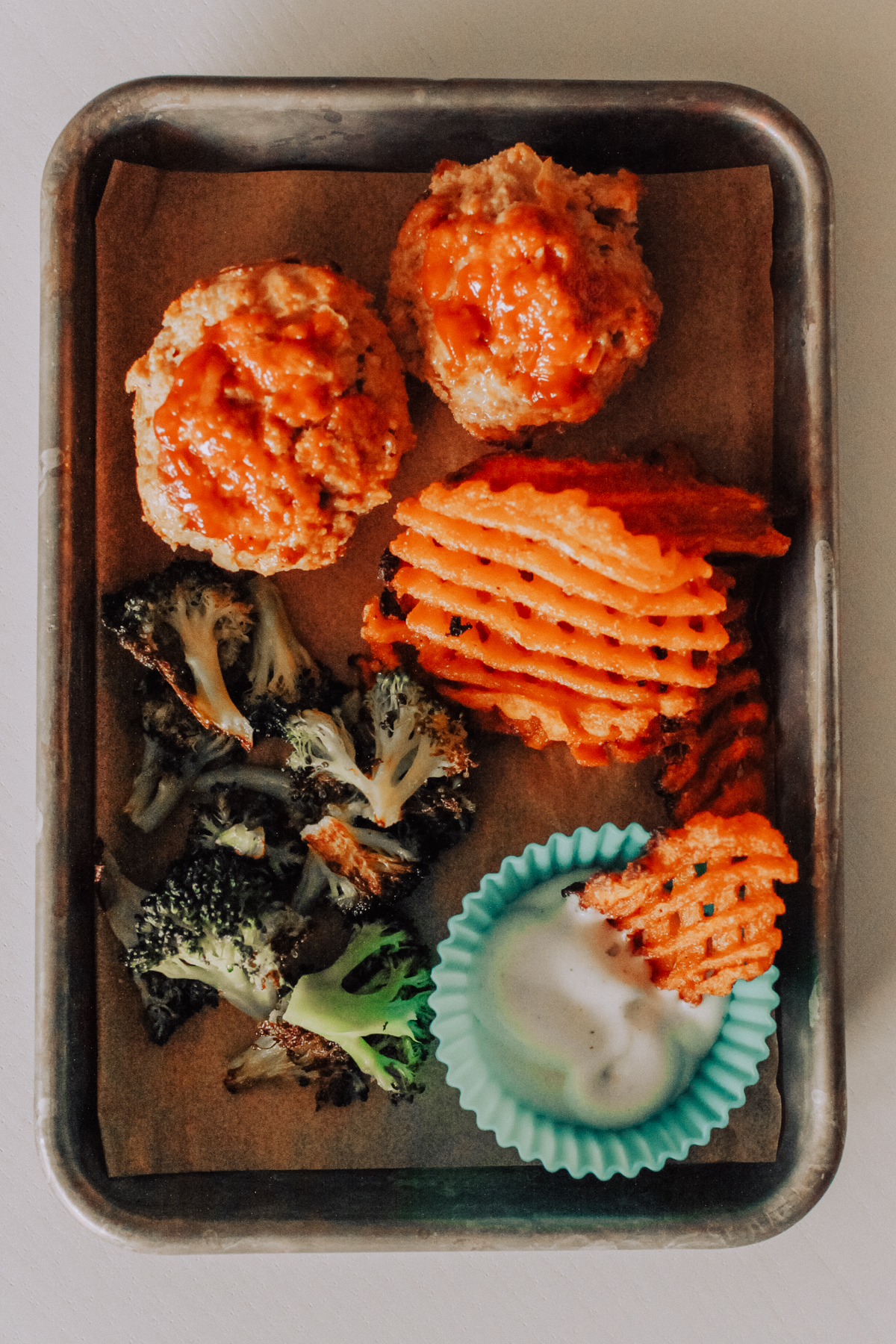 Mini Meatloaf in a Muffin Tin Recipe - Scattered Thoughts of a