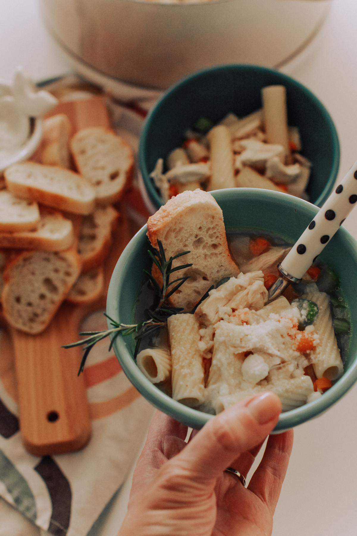 EASY ROTISSERIE CHICKEN NOODLE SOUP - RAE ANN KELLY