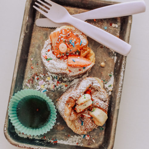 the breakfast club muffin tin dutch baby pancake recipe RAE ANN KELLY