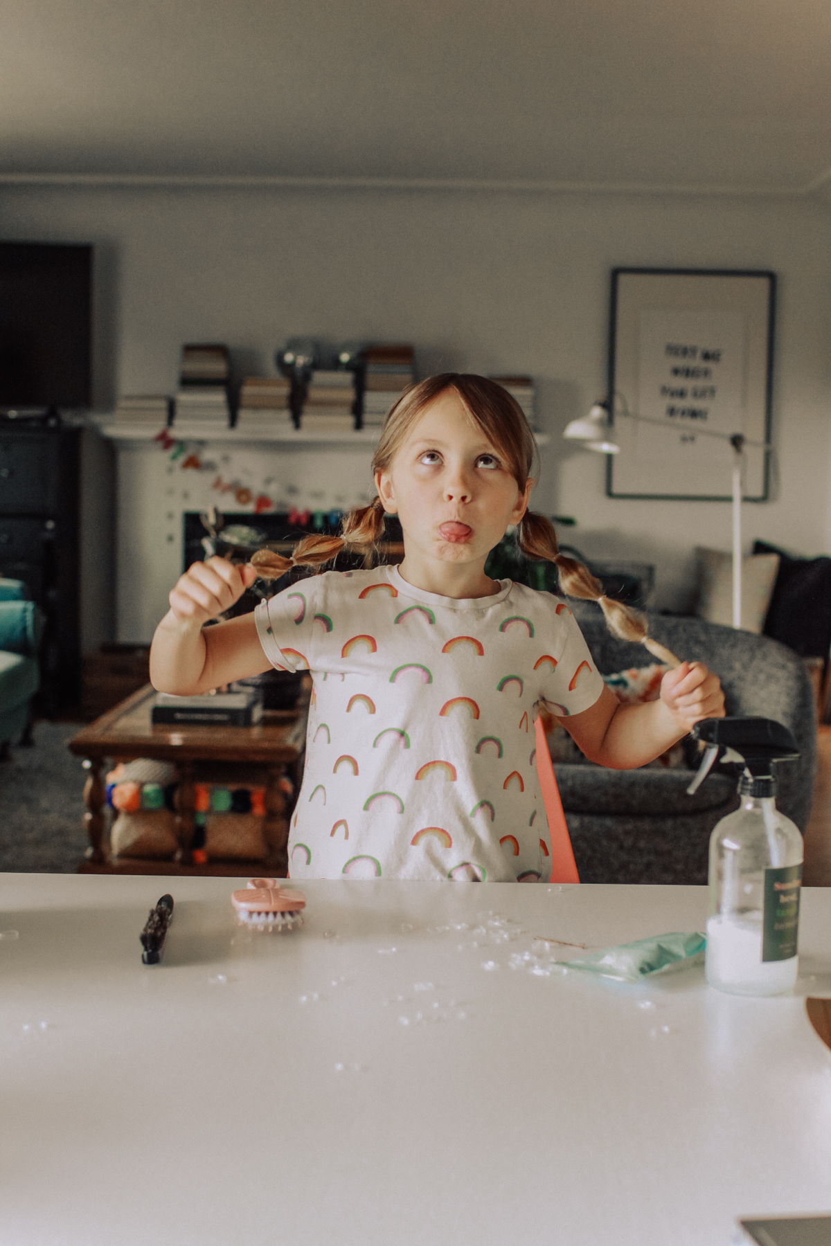 THE BEST EASY DIYS FOR HEALTHY HAIR BUBBLE BRAIDS, DETANGLER SPRAY